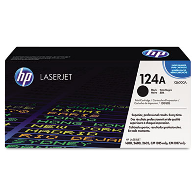 OEM Q6000A toner for HP Color LaserJet 2600 Series, 1600, CM1015mfp, CM1017mfp.