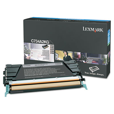 OEM C734A2KG toner for Lexmark™ C734, X736, X738.