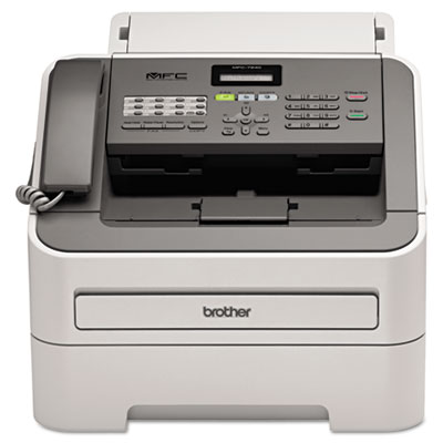 All-in-one laser printer copies, faxes, prints and scans.