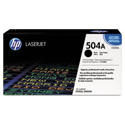 OEM CE250A toner for HP CP3525, CP3530.