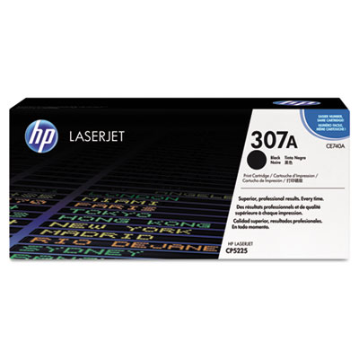 OEM CE740A toner for HP Color LaserJet Professional CP5225 Series.