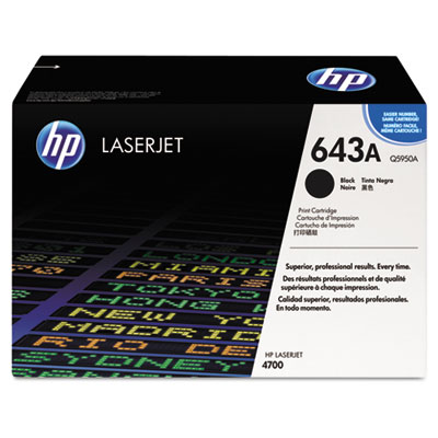 OEM Q5950A toner for HP Color LaserJet 4700, 4700n, 4700dn, 4700dtn, 4700ph+.