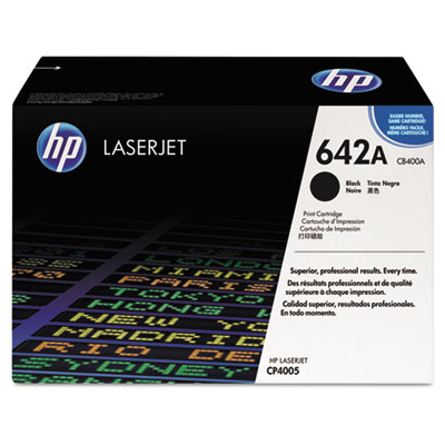 OEM CB400A toner for HP CP4005 Series.