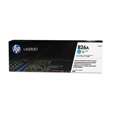 OEM CF311A toner for HP Color LaserJet Enterprise M855 Series.