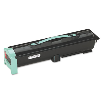 OEM laser cartridge for Lexmark E450 produces 6,000 pages at 5% coverage.