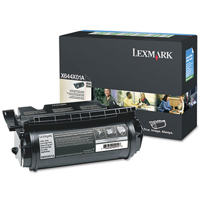 OEM X644X01A print cartridge for Lexmark™ X642E, X644E, X646E.