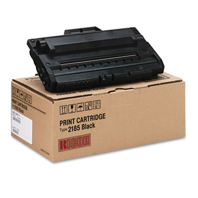 OEM multifunction toner cartridge for Ricoh® AC205 (Type 2185) produces a 5,000 page-yield at 5% coverage.