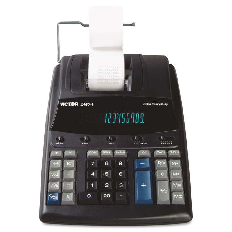 Victor 1460-3 Commercial Print Desk Calculator