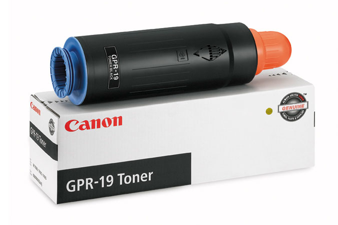 Canon 0387B003AA GPR-19 OEM Toner Cartridge, Black, 47K Yield