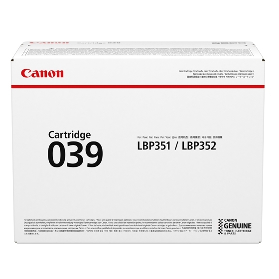 Canon 039 Laser cartridge Black