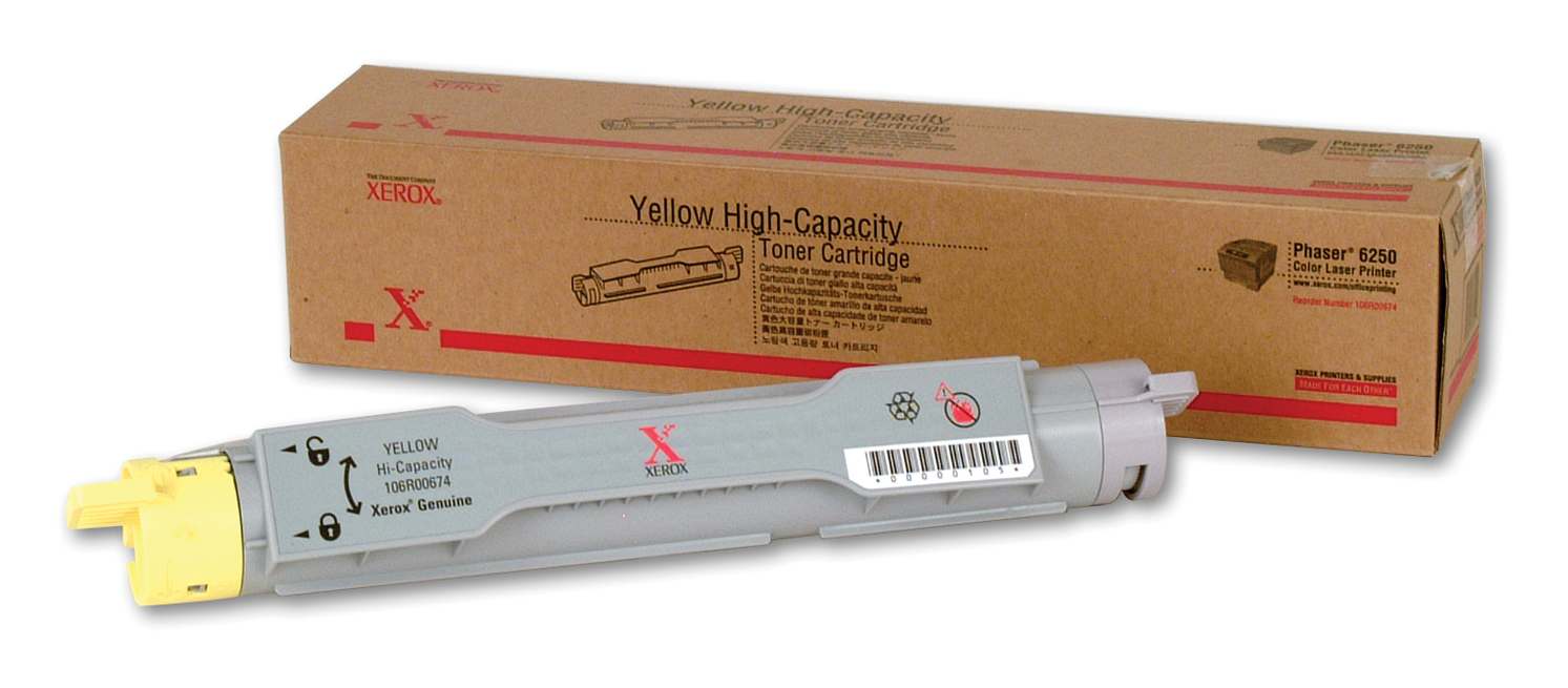 Xerox 106R00674 toner cartridge Laser toner 8000 pages Yellow