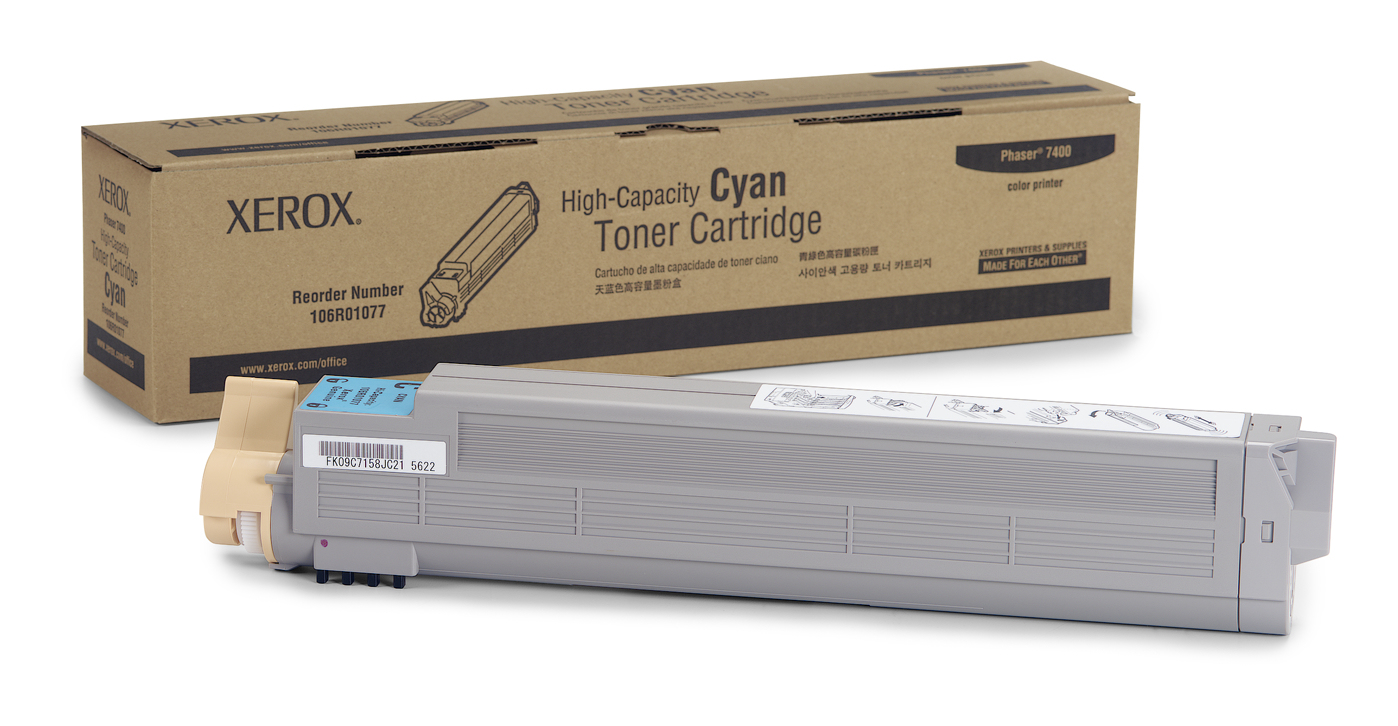 Xerox 106R01077 toner cartridge Laser toner 18000 pages Cyan