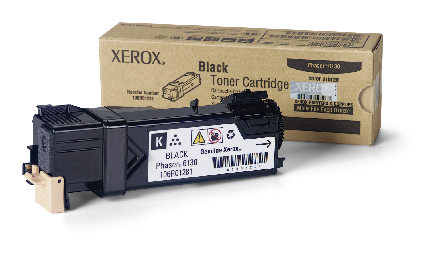 Xerox 106R01281 toner cartridge Laser cartridge 2500 pages Black