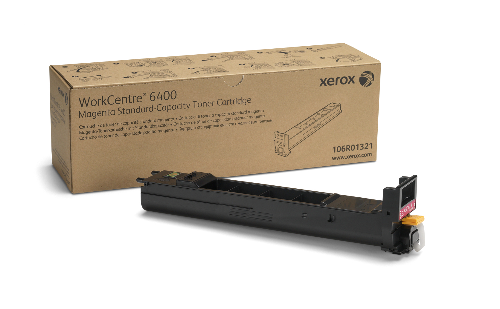 Xerox 106R01321 toner cartridge Laser cartridge 8000 pages Magenta