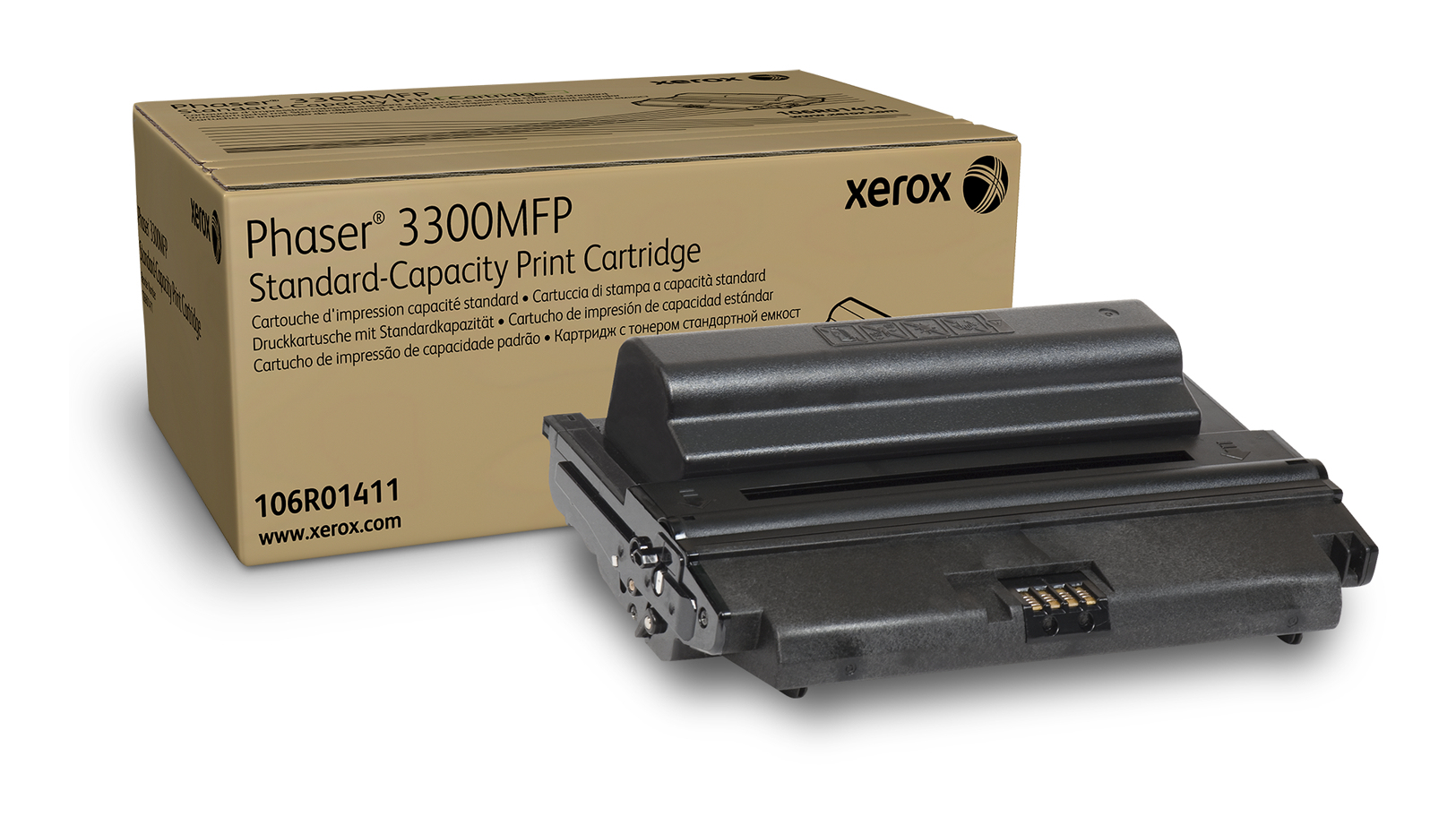 Xerox 106R01411 toner cartridge Laser cartridge 4000 pages Black