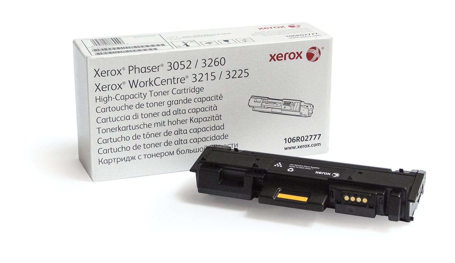 Xerox 106R02777 toner cartridge 3000 pages Black