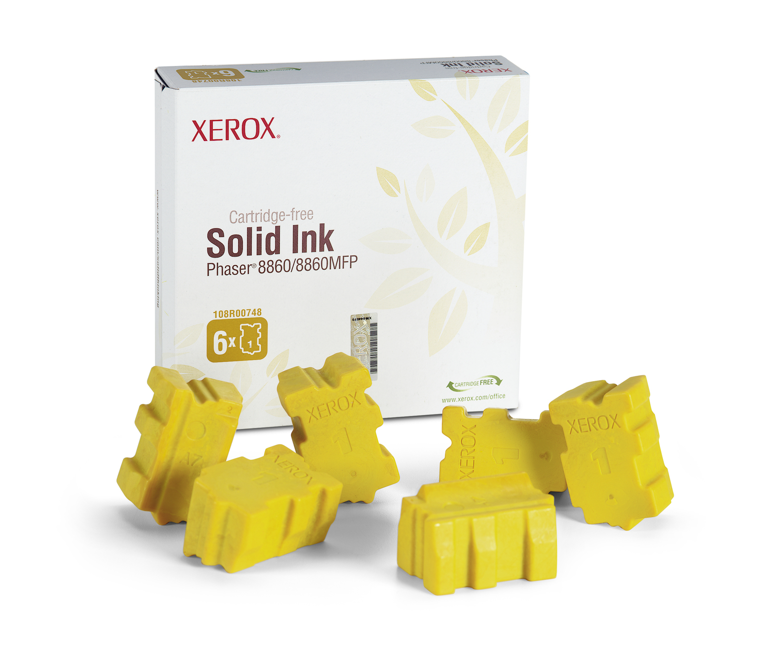 Xerox 108R00748 toner cartridge 14000 pages Yellow
