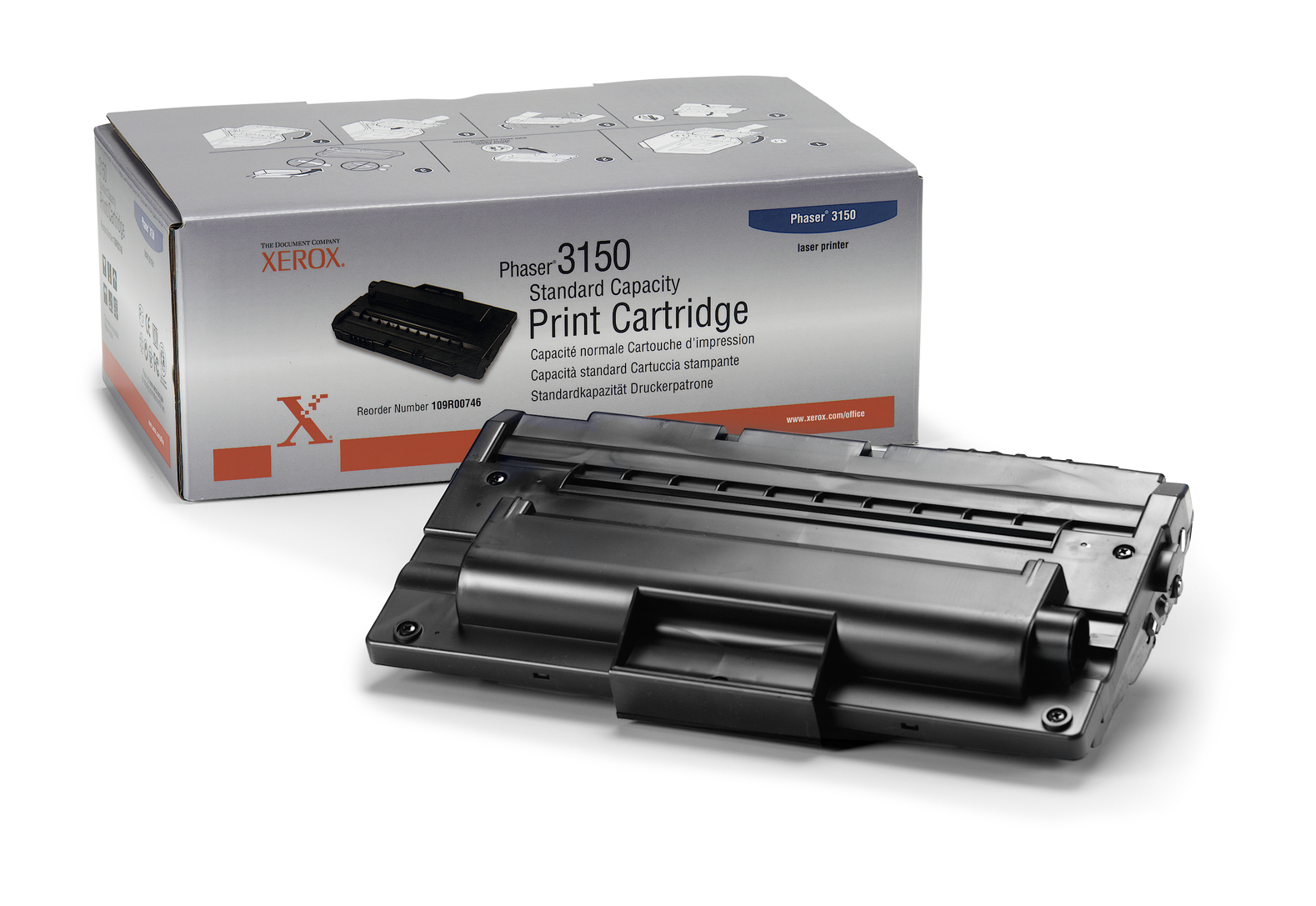 Xerox 109R00746 toner cartridge Laser cartridge 3500 pages Black