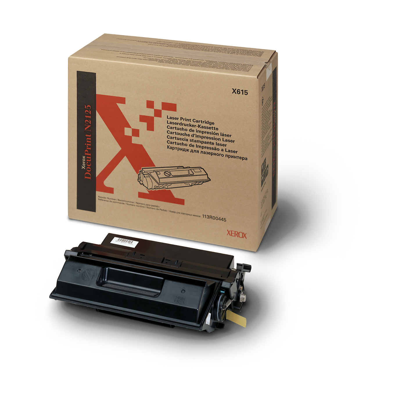 Xerox 113R00445 Black Laser Toner Cartridge 10000 pages