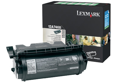 Lexmark 12A7468 toner cartridge Laser cartridge 21000 pages Black