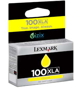 Lexmark 100XLA ink cartridge Yellow