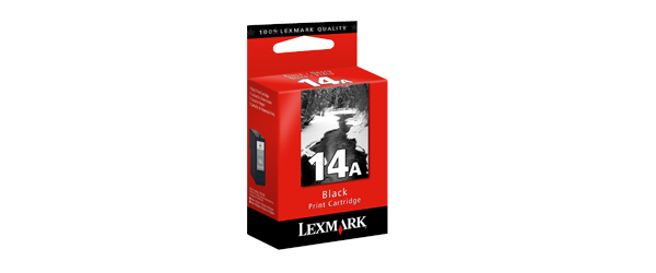 Lexmark #14A Black Print Cartridge ink cartridge