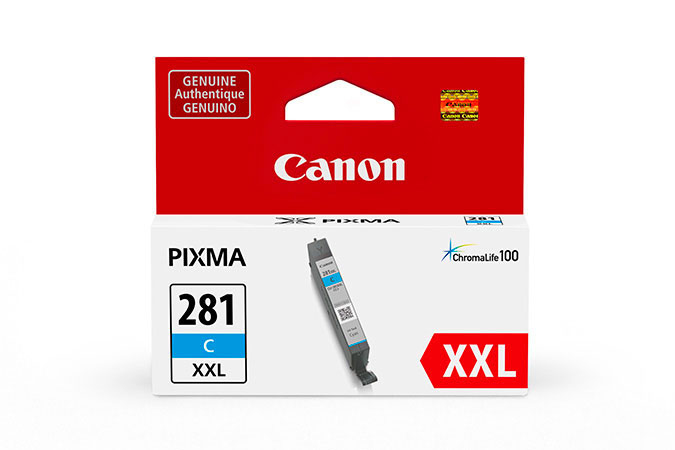 Canon CLI-281XXL ink cartridge Cyan