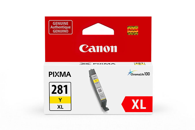 Canon CLI-281XL ink cartridge Yellow