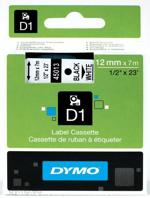 DYMO S0720530 label-making tape Black on white