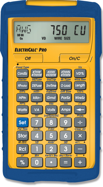 Calculated Industries 5070 calculator