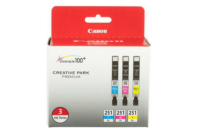 Canon CLI-251 XL ink cartridge Cyan Magenta Yellow