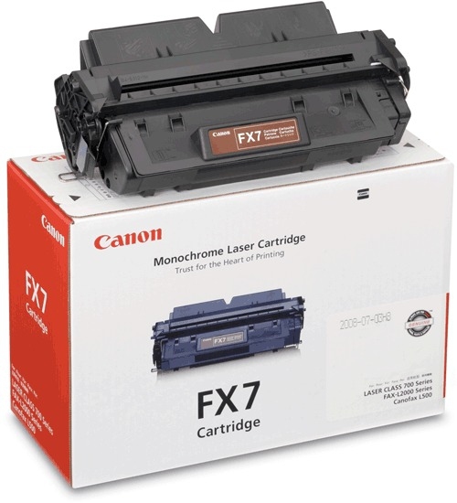 Canon FX-7 Black Toner Cartridge 4500 pages