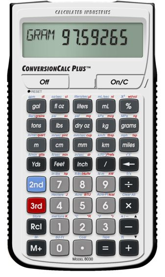 Calculated Industries 8030 calculator