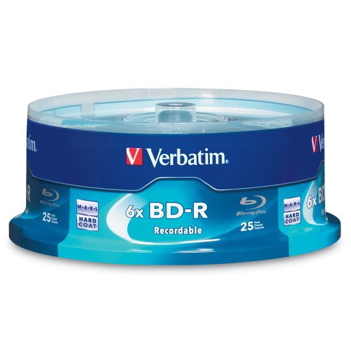 Verbatim 97457 blank Blu-Ray disc BD-R 25 GB 25 pcs