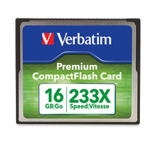 Verbatim 97982 memory card 16 GB CompactFlash