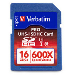 Verbatim SDHC 16GB memory card Class 10