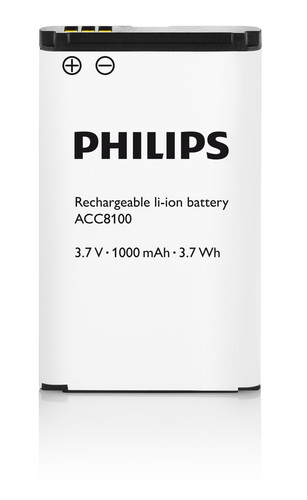 Philips ACC8100 Rechargeable Battery
