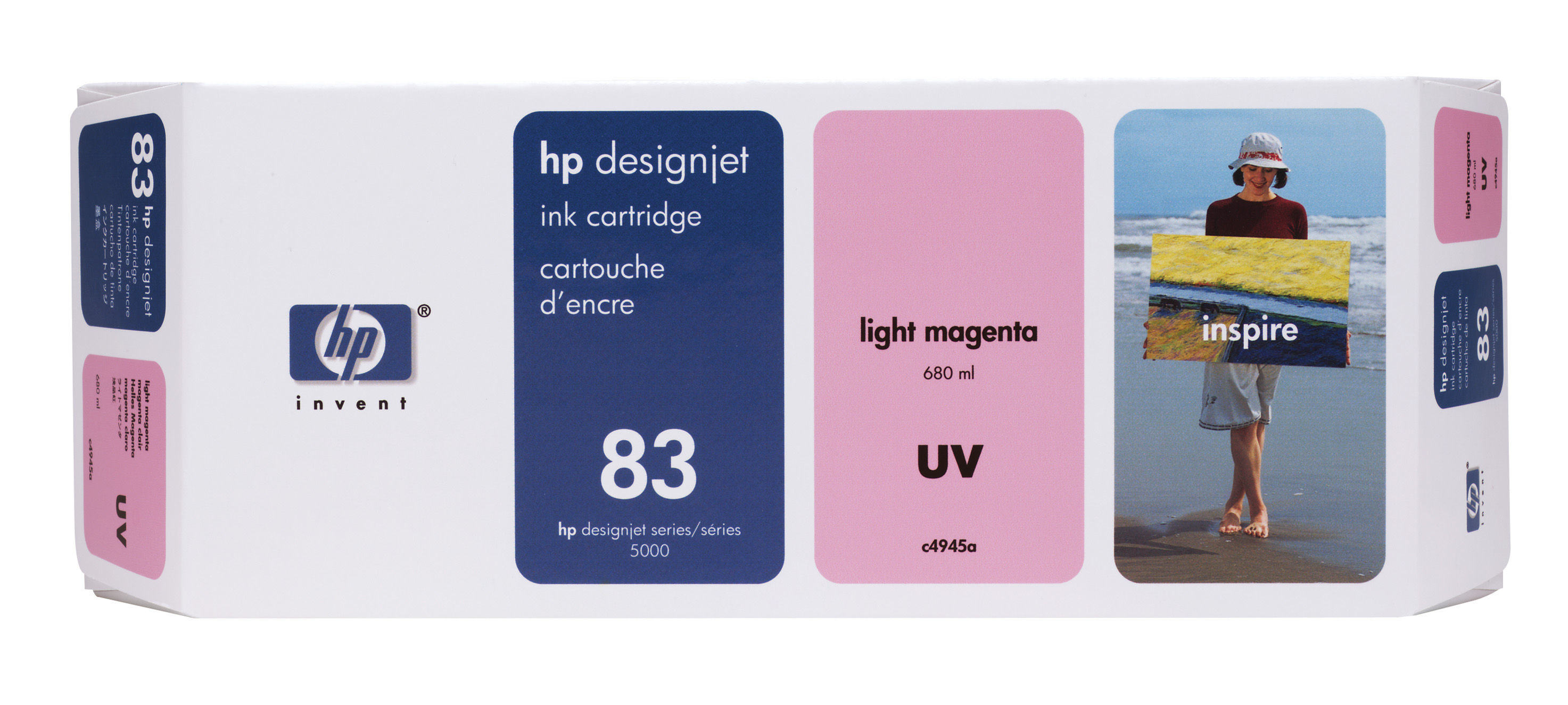 HP 83 ink cartridge Light magenta 680 ml