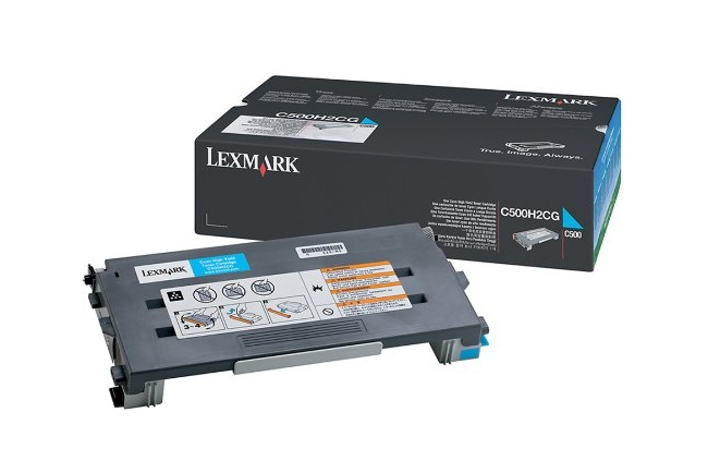 Lexmark C500H2CG toner cartridge 3000 pages Cyan