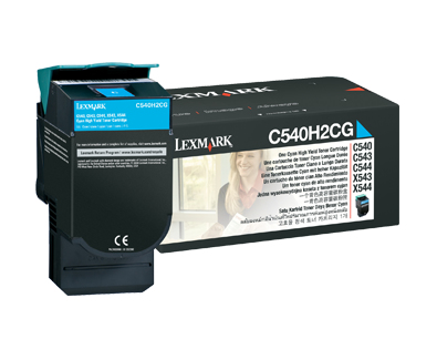 Lexmark C540H2CG toner cartridge Laser cartridge 2000 pages Cyan