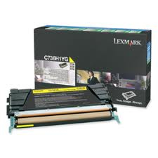 Lexmark C748H4YG toner cartridge Laser cartridge 10000 pages Yellow