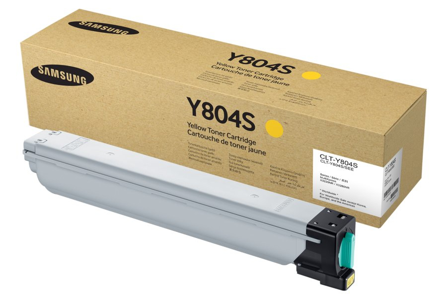 Samsung CLT-Y804S toner cartridge Laser toner 15000 pages Yellow SS724A