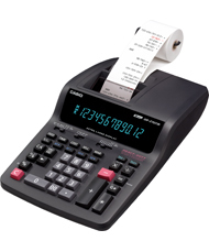 Casio DR-270TM calculator Pocket Printing calculator Black