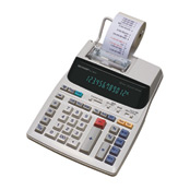 Sharp EL-1801V calculator Pocket Printing calculator White