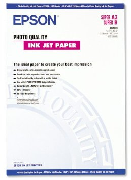 Epson Photo Quality DIN A3+ 102g/m photo paper White Matte A3+