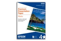 Epson Premium Presentation Paper Matte - 8.5" x 11" - 50 sheets photo paper