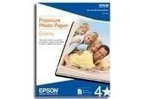 Epson Premium Glossy Borderless 5 x 7" 20 Sheet photo paper