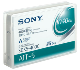 Sony AIT-5 tape 1040GB 0.315" (8 mm)