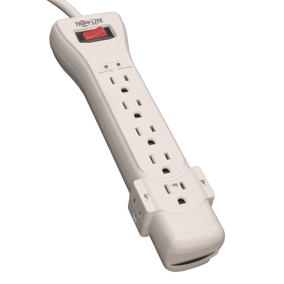 Tripp Lite SUPER7 Protect It! surge protector 7 AC outlet(s) 120 V 82.7" (2.1 m) White