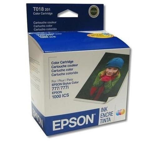 Epson T018201 Tri-color ink cartridge Cyan Magenta Yellow